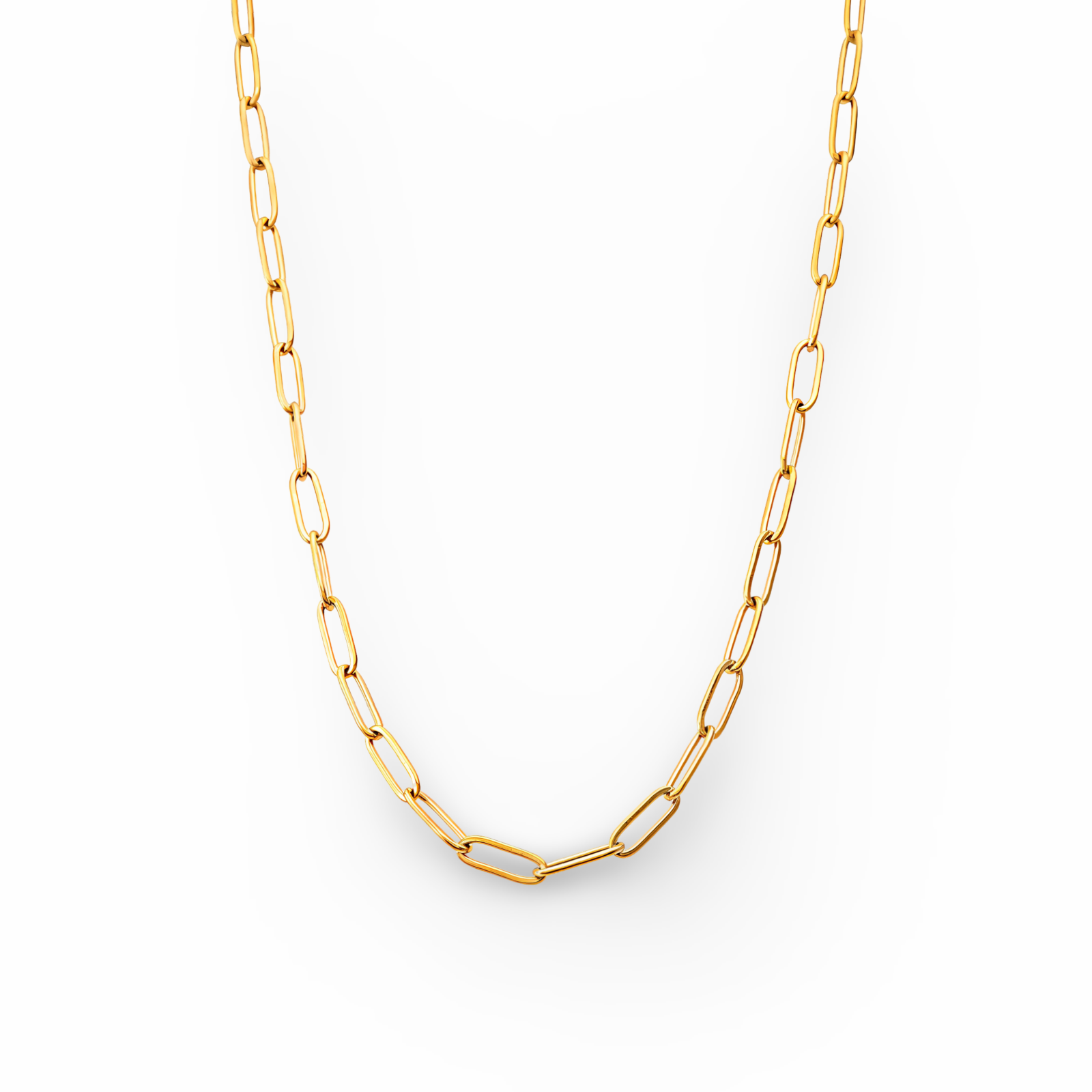Amaya Paperclip Chain Necklace