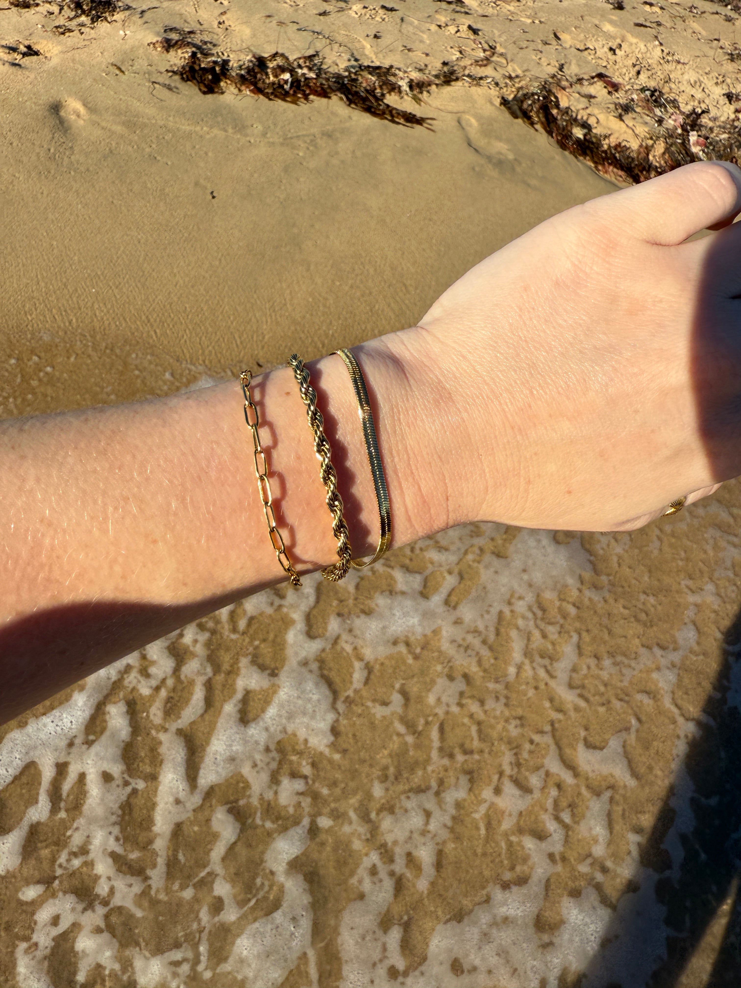 Briar Snake Chain Bracelet